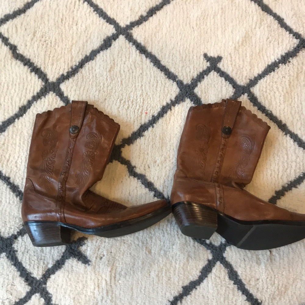 Born Leather Cowboy boots